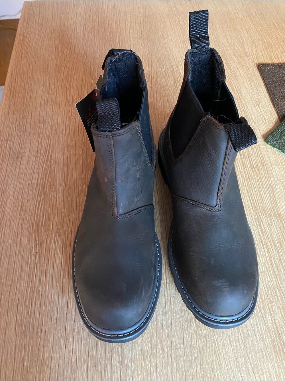 Wolverine Dark Brown Chelsea Ankle Boots